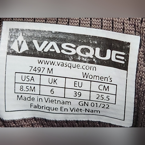 Vasque Breeze LT NTX Low Outdoor Hiking Shoes Sneakers Women's Size 8.5 - Picture 9 of 9